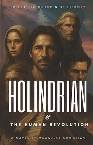Holindrian & The Human Revolution by Macaulay Christian, Science Fiction book cover on IndieFiction