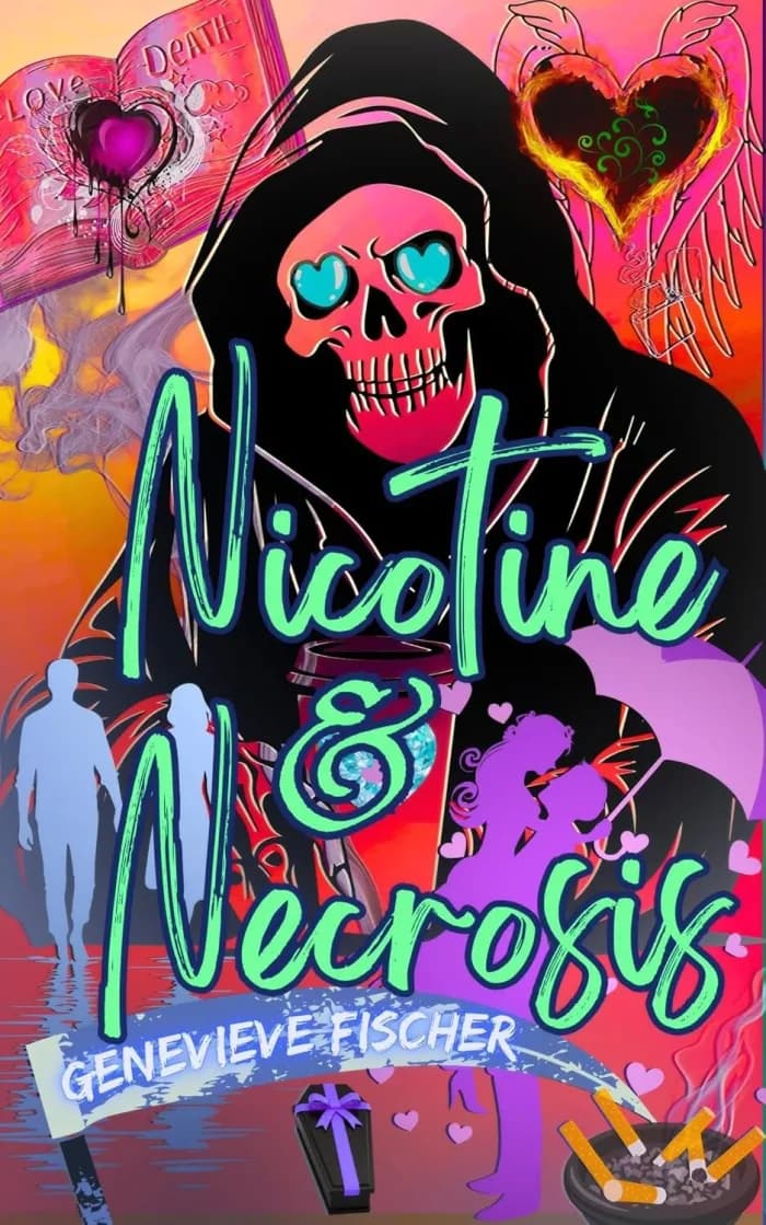 Nicotin & Nervous by Genevieve Fischer, Romance book cover on IndieFiction