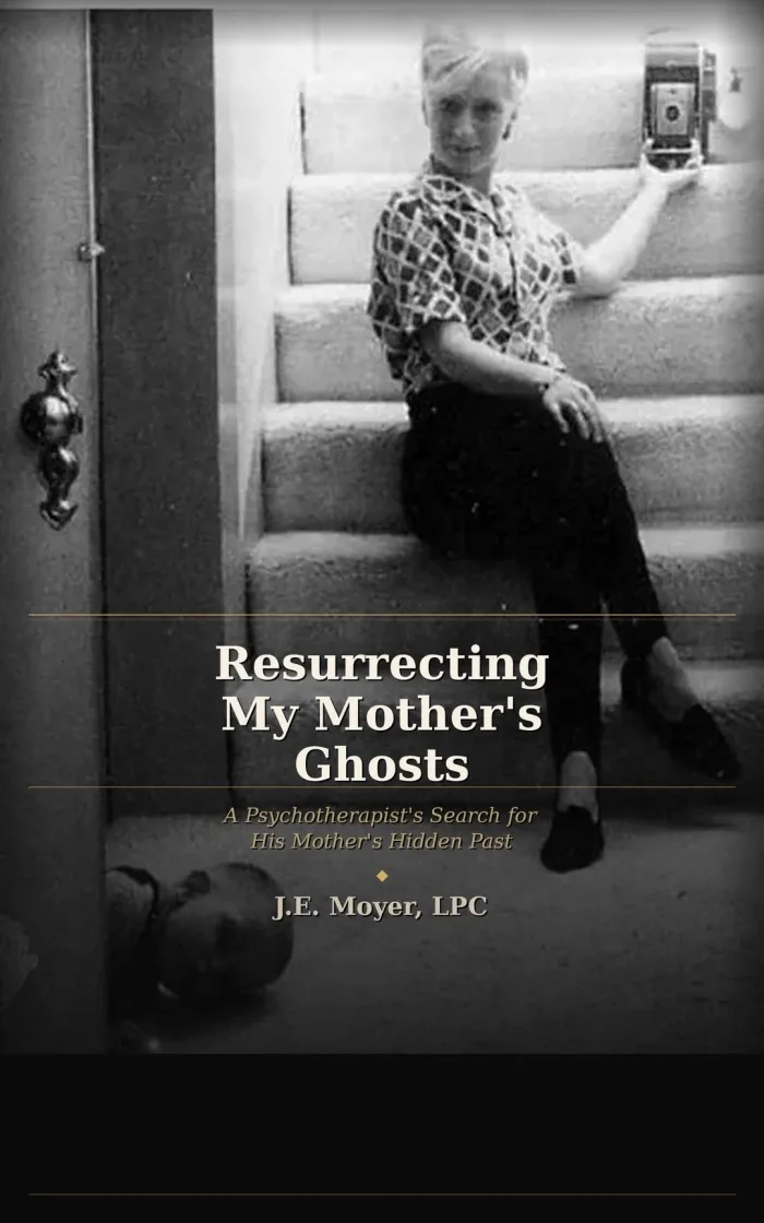 Resurrecting My Mother by J.E. Moyer, Memoir/Biography book cover on IndieFiction