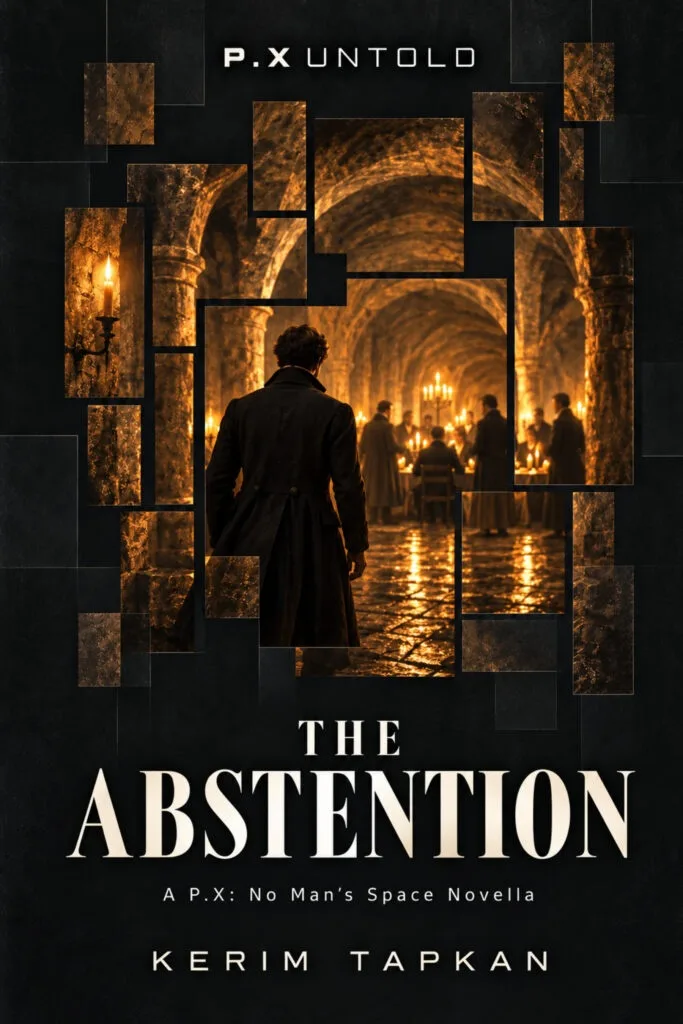 P.X Untold: The Abstention by Kerim Tapkan, Historical Fiction book cover on IndieFiction