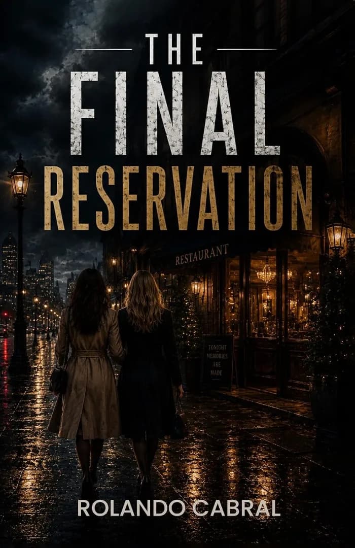 The Final Reservation by ROLANDO CABRAL, Horror book cover on IndieFiction