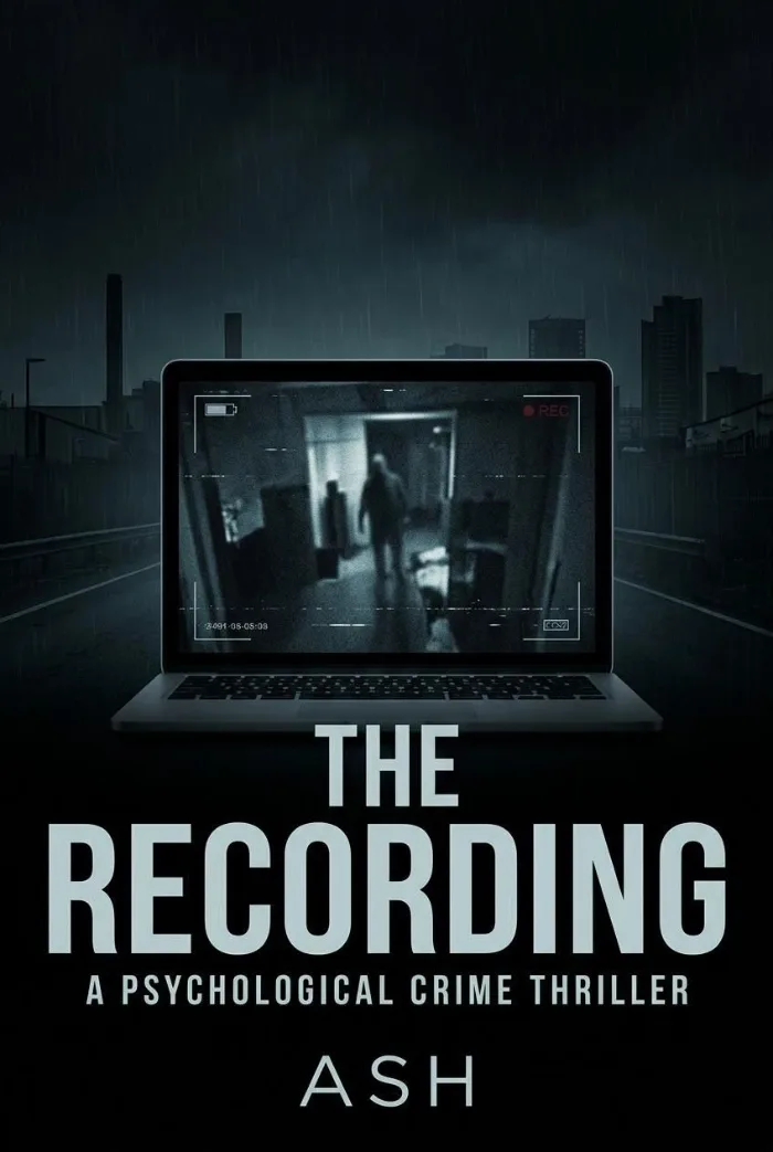 The Recording by Ash, Thriller/Mystery/Crime book cover on IndieFiction