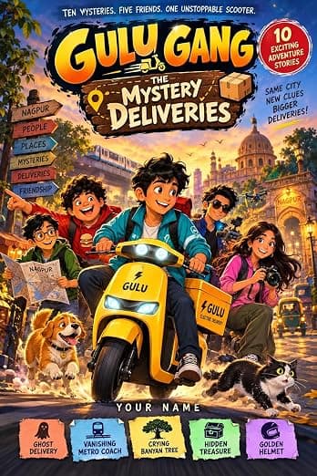 GULU GANG: Mystery Deliveries by Mohan ., Children's book cover on IndieFiction