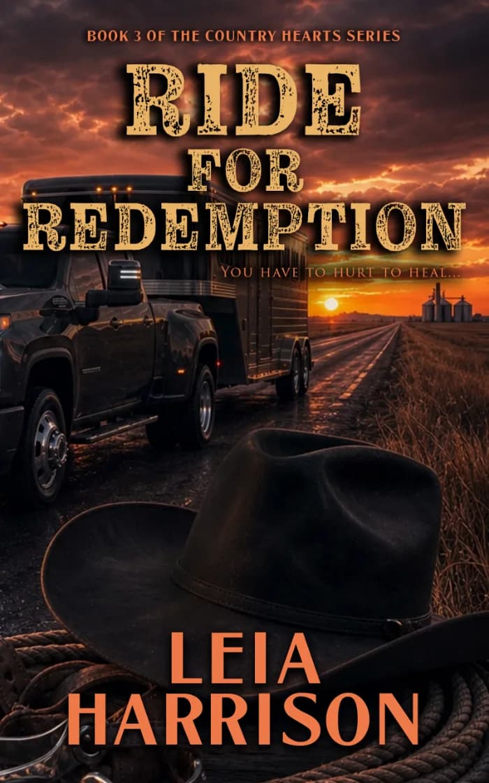 Ride For Redemption by Leia Harrison, book cover on IndieFiction