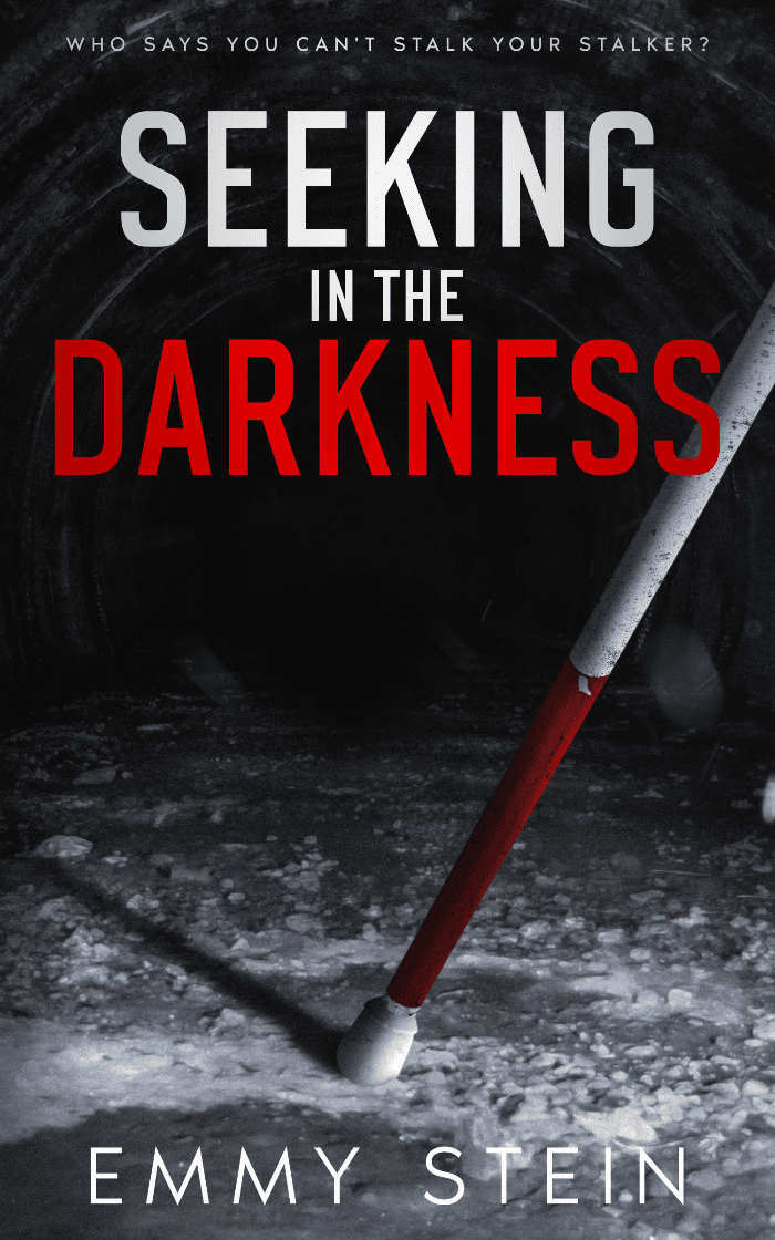 Seeking in the Darkness by Emmy Stein, Thriller/Mystery/Crime book cover on IndieFiction