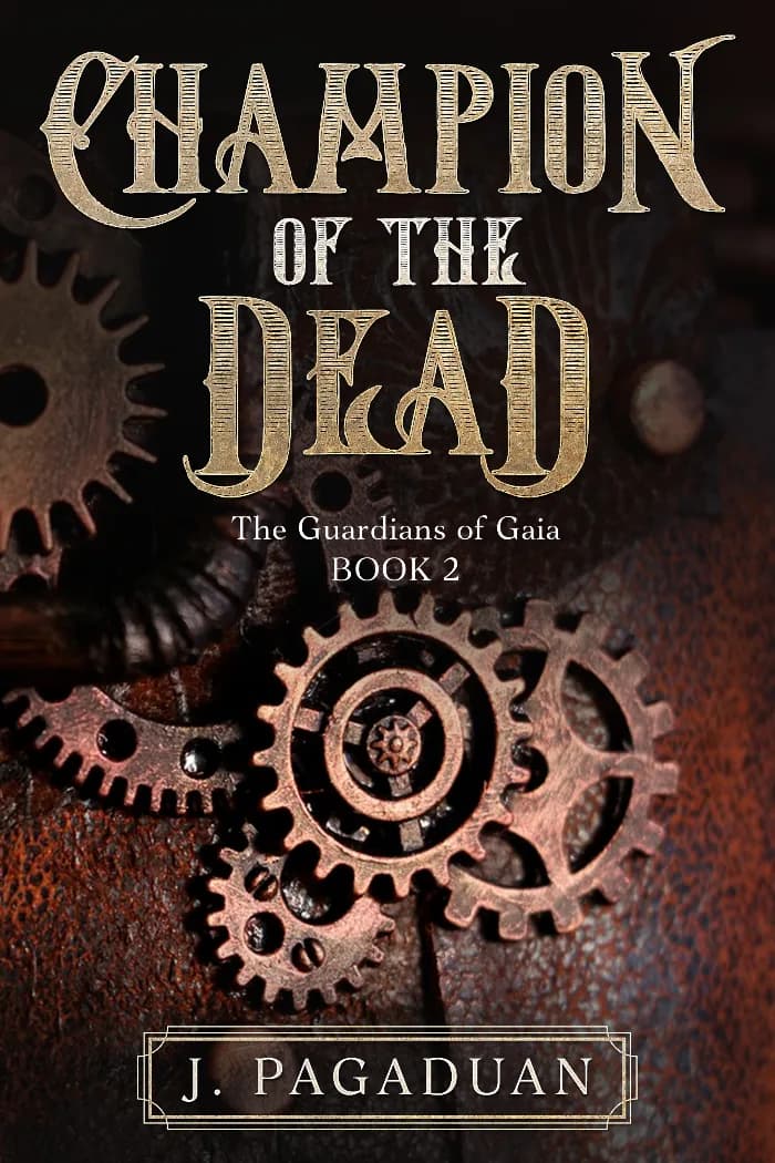 Champion of the Dead by J. Pagaduan, book cover on IndieFiction