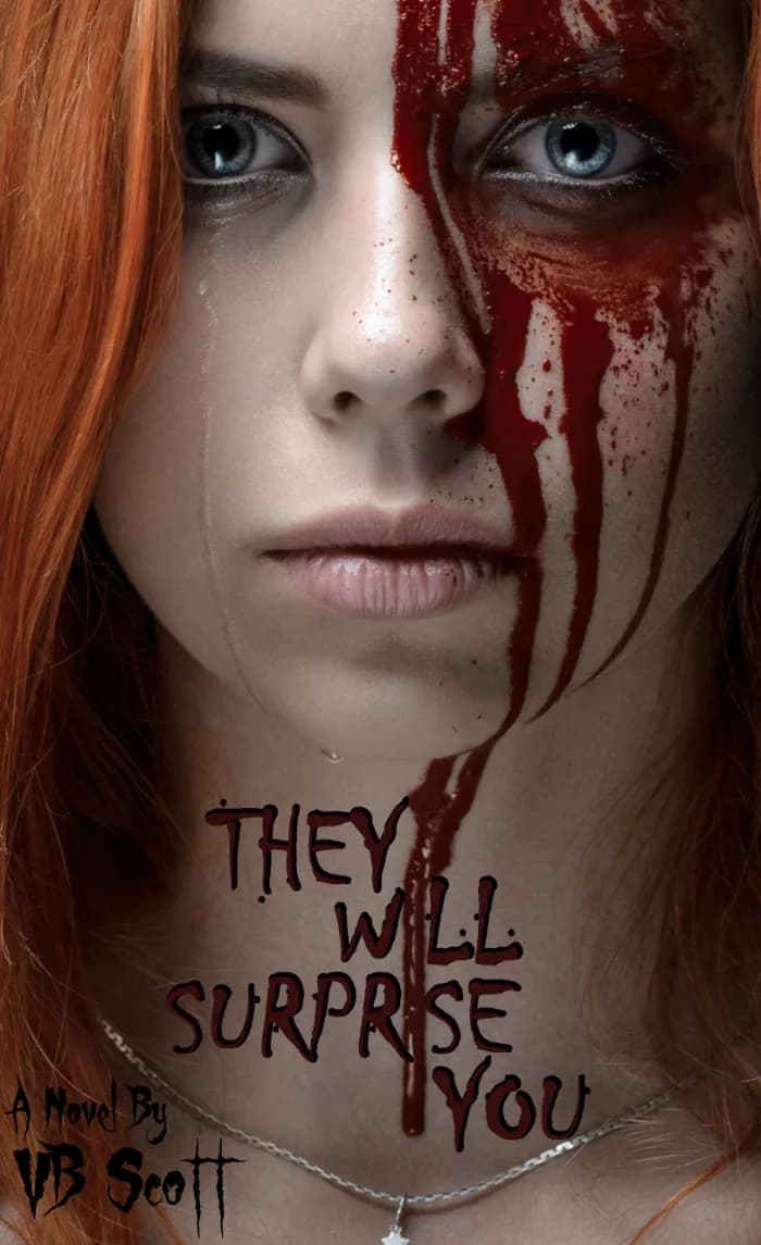 They Will Surprise You by VB Scott, Horror book cover on IndieFiction