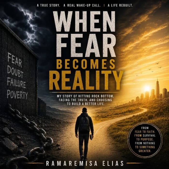 WHEN FEAR BECOMES REALTY by Ramaremisa Elias, book cover on IndieFiction