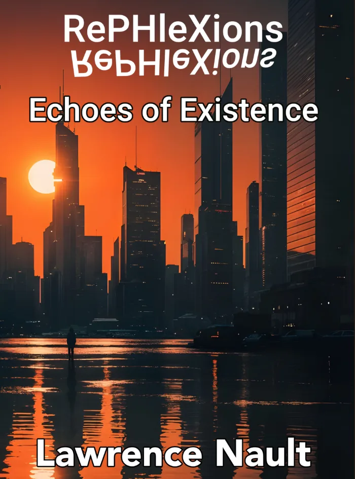 RePHleXions: Echoes of Existence by Lawrence Nault, book cover on IndieFiction