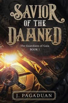 Savior of the Damned by J. Pagaduan, book cover on IndieFiction