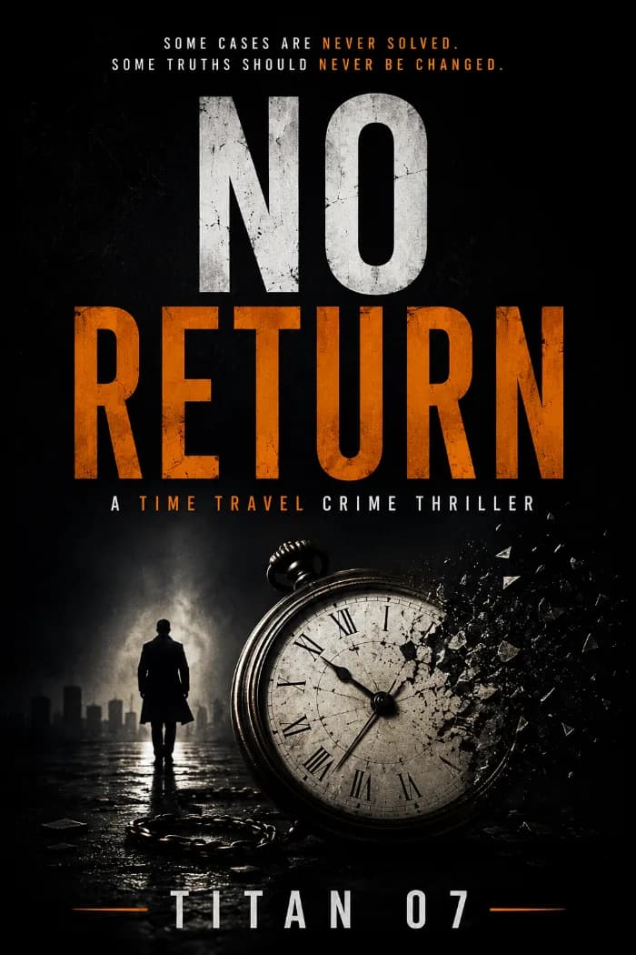 No Return by Titan_07, Thriller/Mystery/Crime book cover on IndieFiction