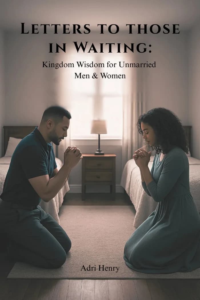 It captures a season of longing, hope, patience, and faith, reminding readers that while the desire for companionship may be deeply felt, the waiting season is also an opportunity for spiritual growth, discernment, and preparation. The overall design conveys peace and reflection, inviting readers to