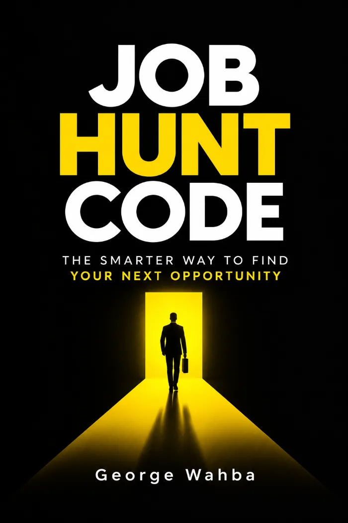 JOB HUNT CODE by george wahba, Business/Career book cover on IndieFiction