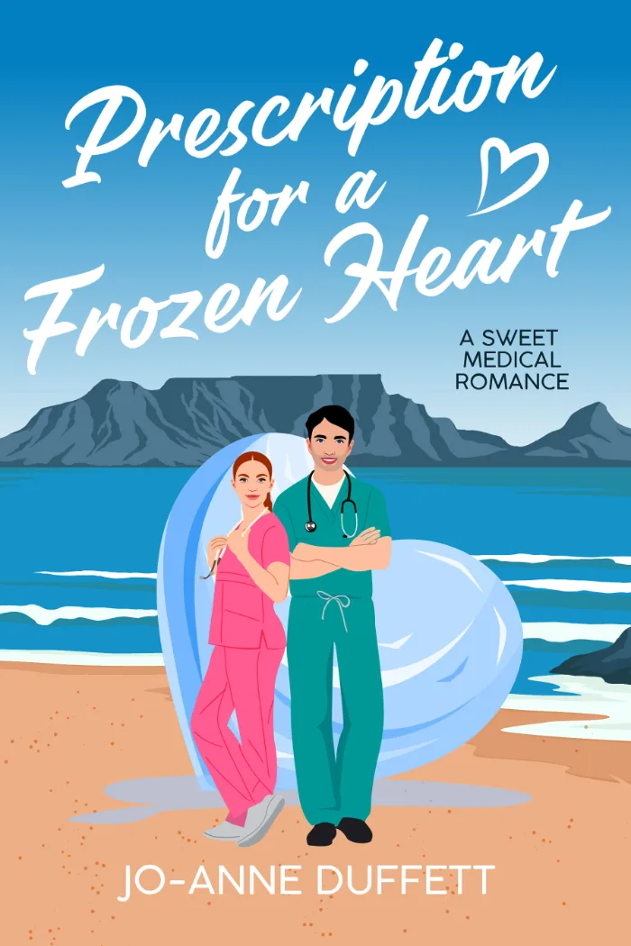 Prescription for a Frozen Heart by Jo-Anne Duffett, book cover on IndieFiction