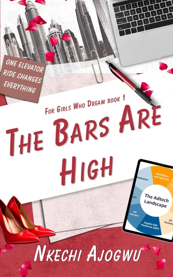 The Bars Are High by Nkechi Ajogwu, book cover on IndieFiction