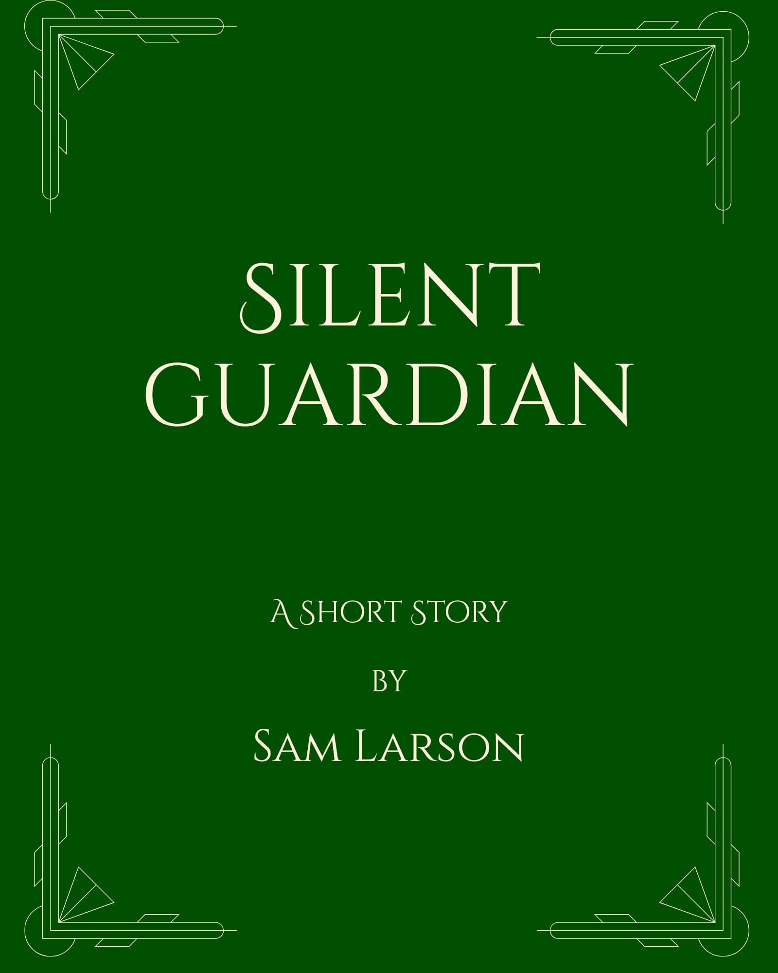 Silent Guardian by Sam Larson, Fantasy book cover on IndieFiction