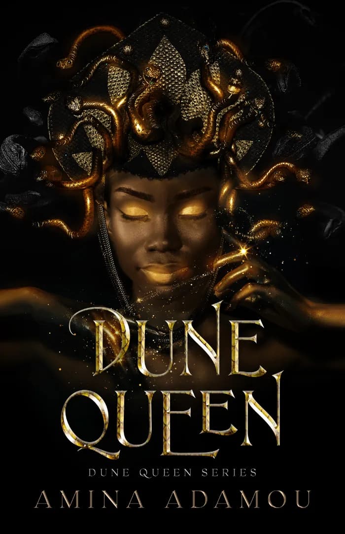 Dune Queen by Amina Adamou, book cover on IndieFiction