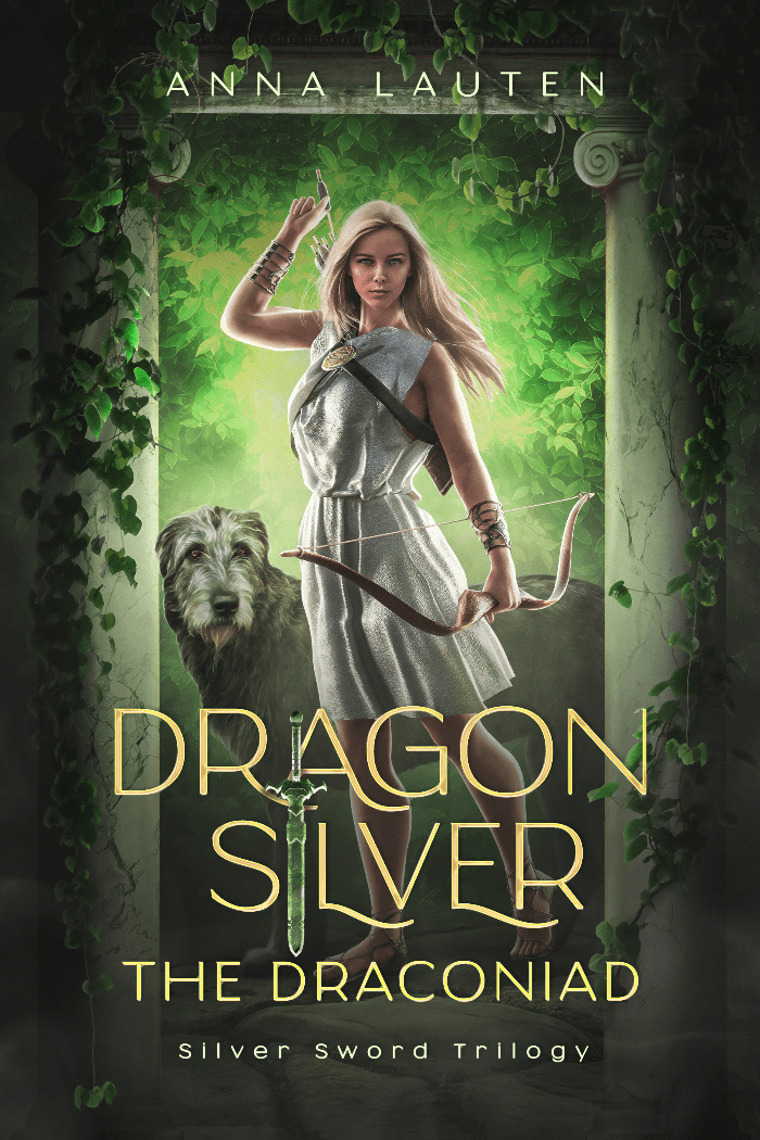 Dragon Silver by Anna Lauten, Science Fiction book cover on IndieFiction
