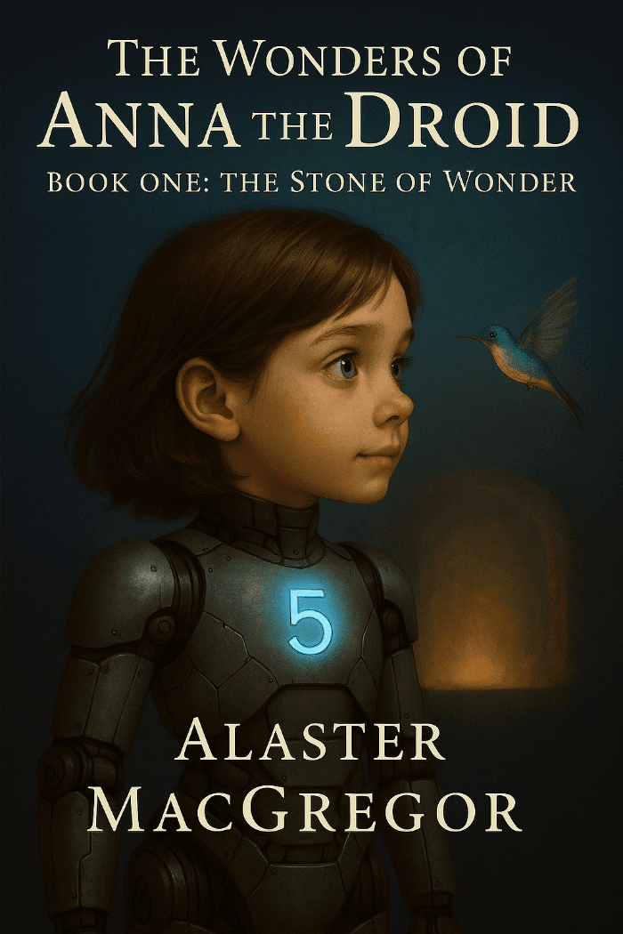 The Wonders of Anna the Droid: Book One, The Stone of Wonder by Alaster MacGregor, book cover on IndieFiction