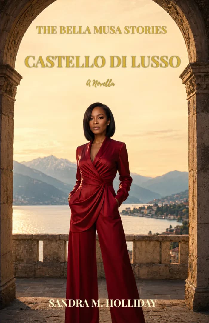 Castello di Lusso by Sandra Holliday, Romance book cover on IndieFiction