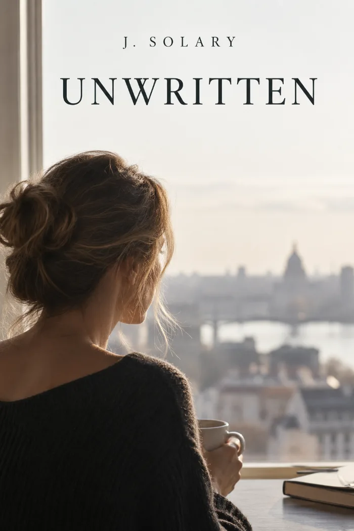 Unwritten by J. Solary, Literary Fiction book cover on IndieFiction