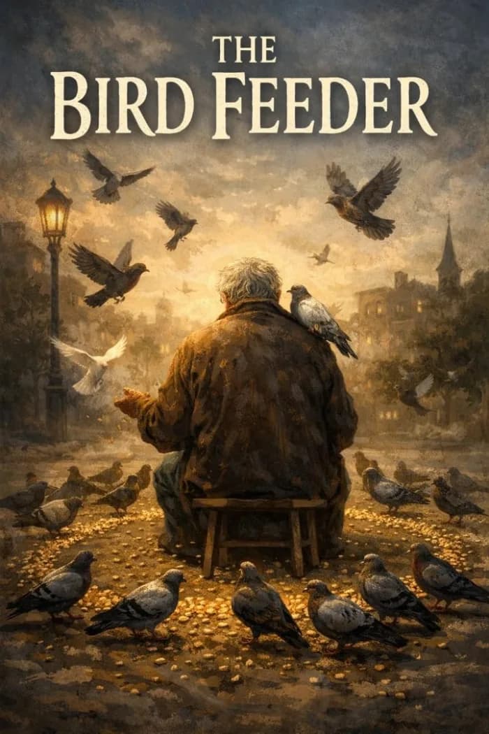 The Birdfeeder by Damiam V. Henry, book cover on IndieFiction