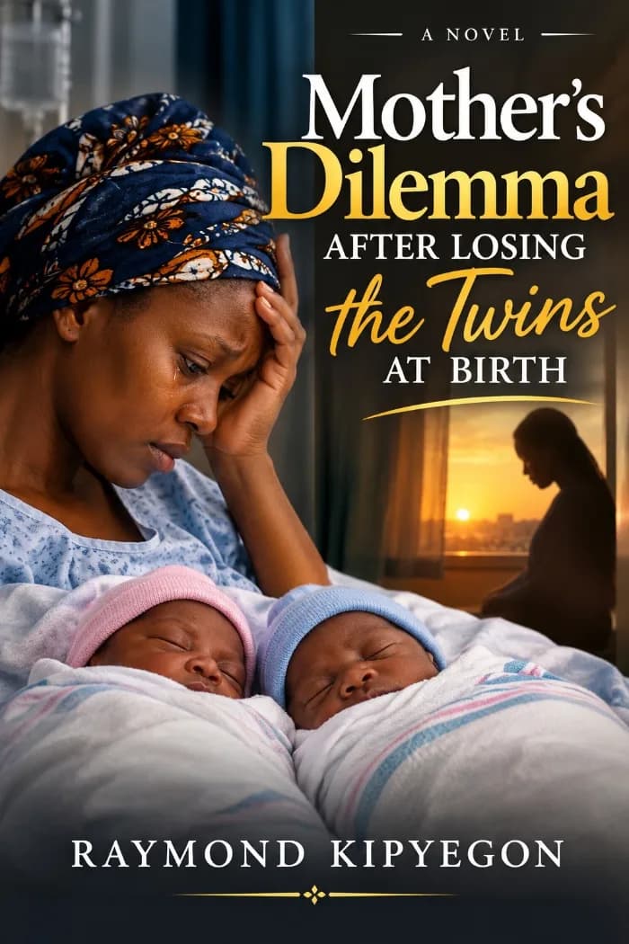 Mother's dilemma after losing twin at birth by Raymond kipyegon, Thriller/Mystery/Crime book cover on IndieFiction