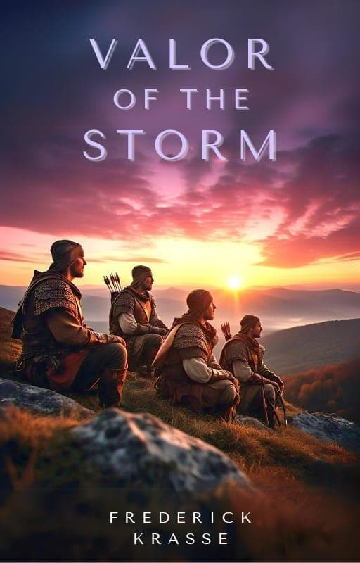Valor of the storm by Frederick Krasse, book cover on IndieFiction