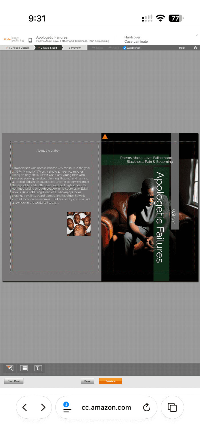 Apologetic Failures by Edwin Wilson, book cover on IndieFiction