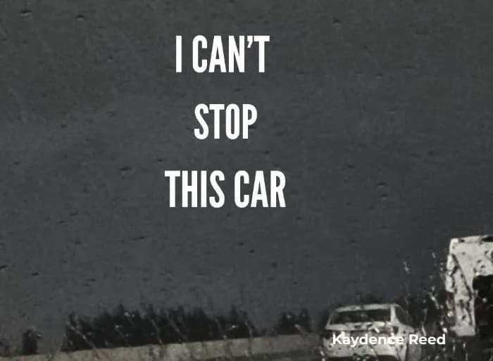 I CAN'T STOP THIS CAR by Kay, Thriller/Mystery/Crime book cover on IndieFiction
