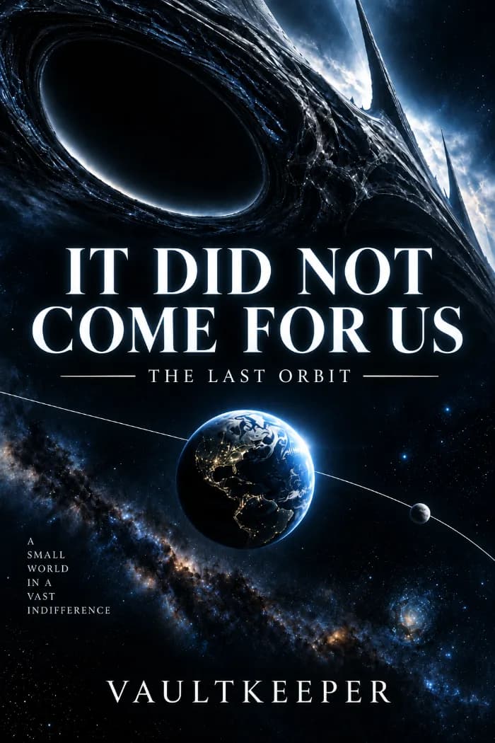 IT DID NOT COME FOR US: The Last Orbit by Vaultkeeper, book cover on IndieFiction