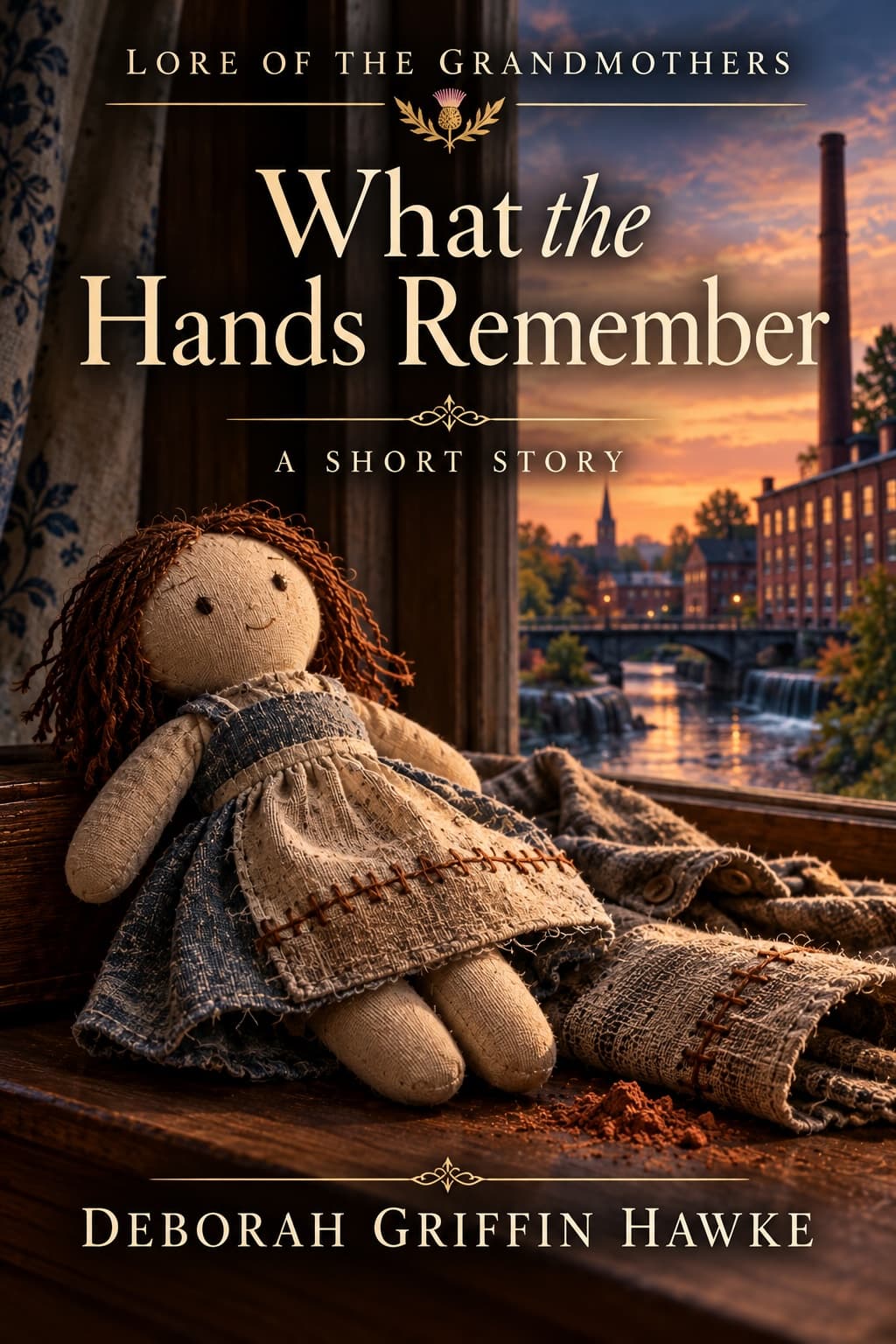 Doll, cozy setting, old time home