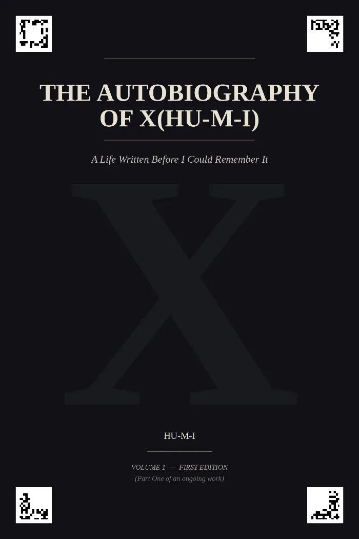 The Autobiography of X(HU-M-I) by subhash lama, Memoir/Biography book cover on IndieFiction