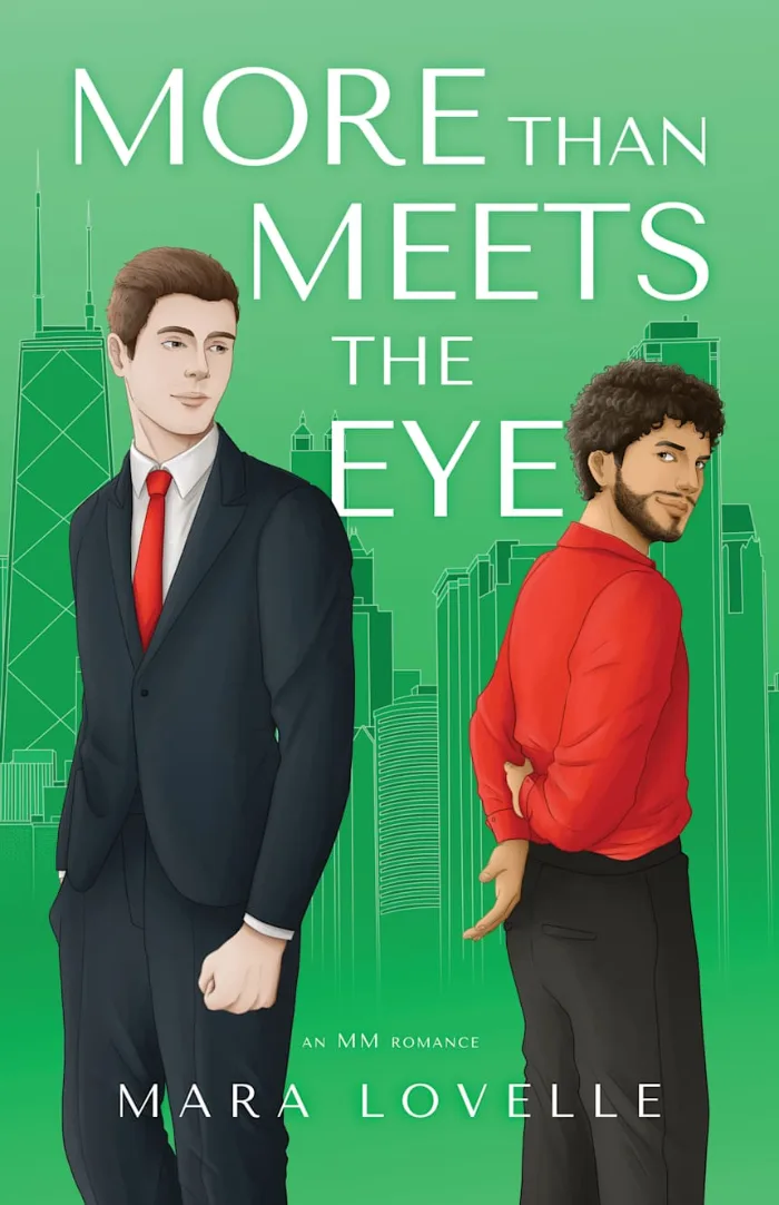 More than Meets the Eye: An MM Romance by Mara Lovelle, book cover on IndieFiction