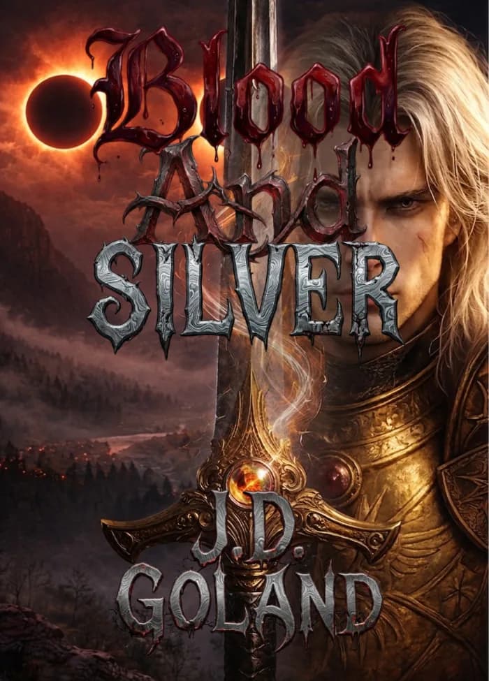 Blood and Silver by JD Goland, Fantasy book cover on IndieFiction