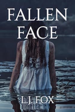 Fallen Face by L.J. Fox, Horror book cover on IndieFiction