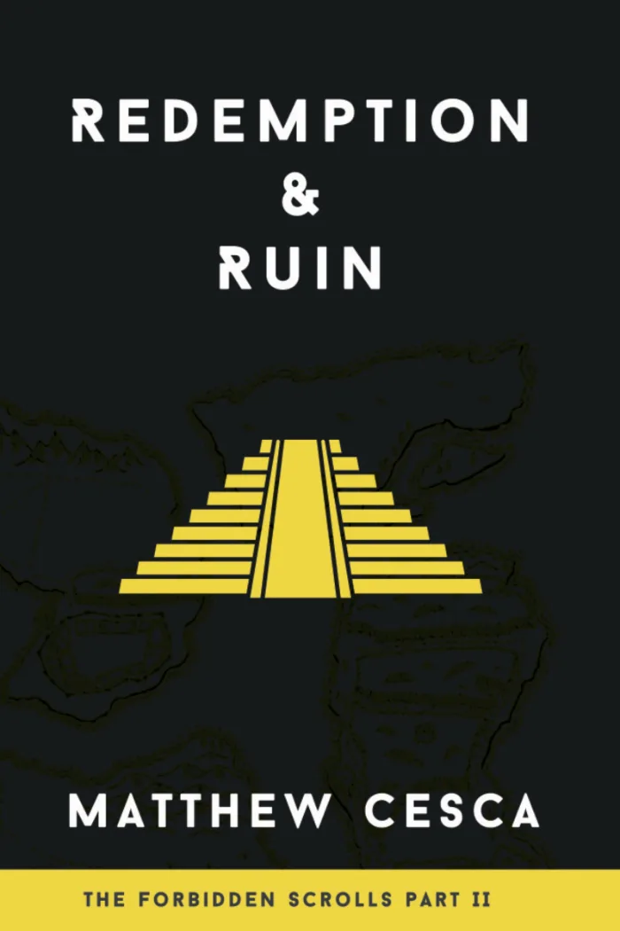 Redemption & Ruin by Matthew Cesca, book cover on IndieFiction