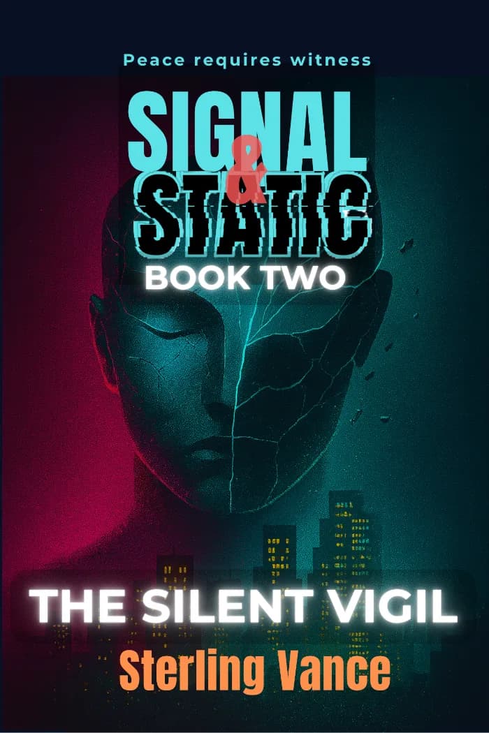 The Silent Vigil by Sterling Vance, book cover on IndieFiction