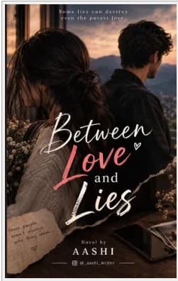 Between love and lies by Aashi, Romance book cover on IndieFiction