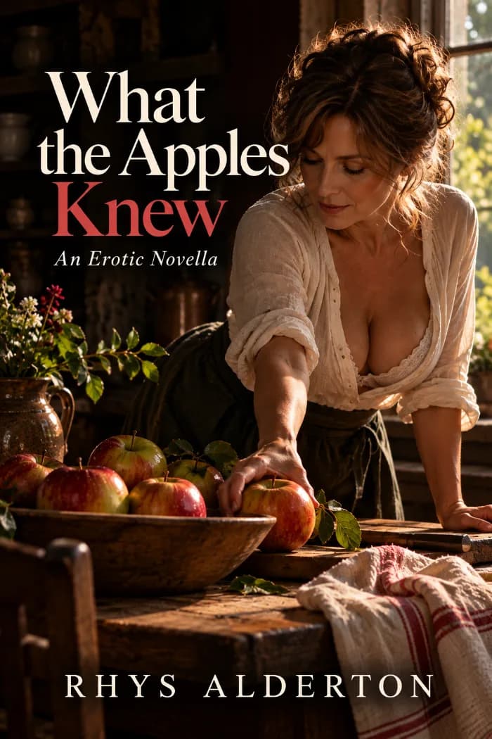 What The Apples Knew by Rhys Alderton, Romance book cover on IndieFiction
