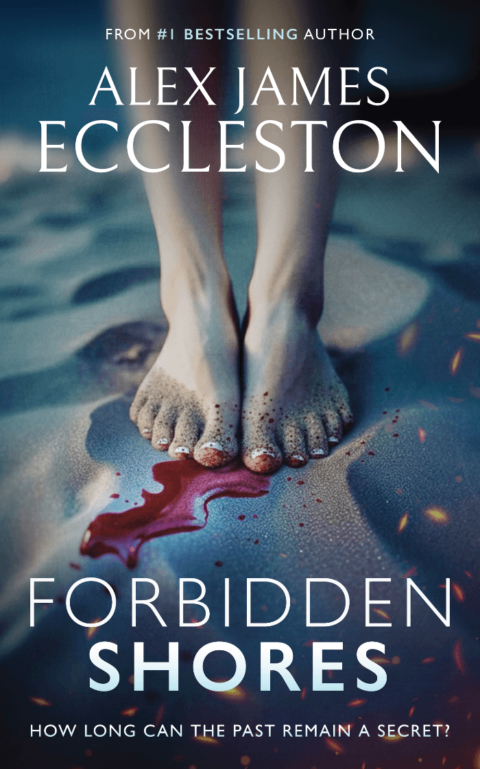 Forbidden Shores by Alex James Eccleston, book cover on IndieFiction