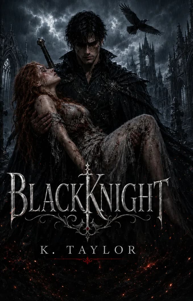 Blackknight by K. Taylor, book cover on IndieFiction