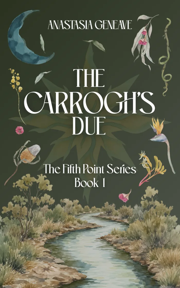 The Carrogh's Due by Anastasia Geneave, book cover on IndieFiction