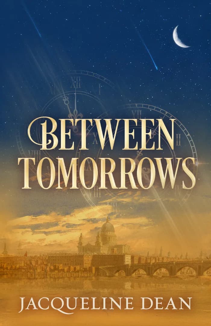 Between Tomorrows by Jacqueline Dean, book cover on IndieFiction