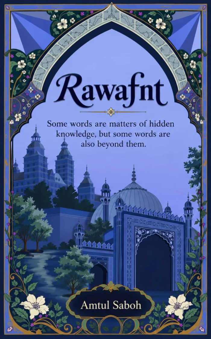 Rawafnt (part one) by Amtul Saboh, Fantasy book cover on IndieFiction