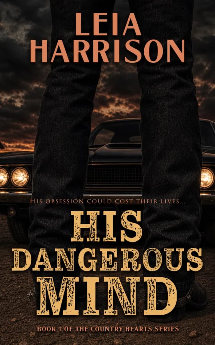 His Dangerous Mind by Leia Harrison, book cover on IndieFiction