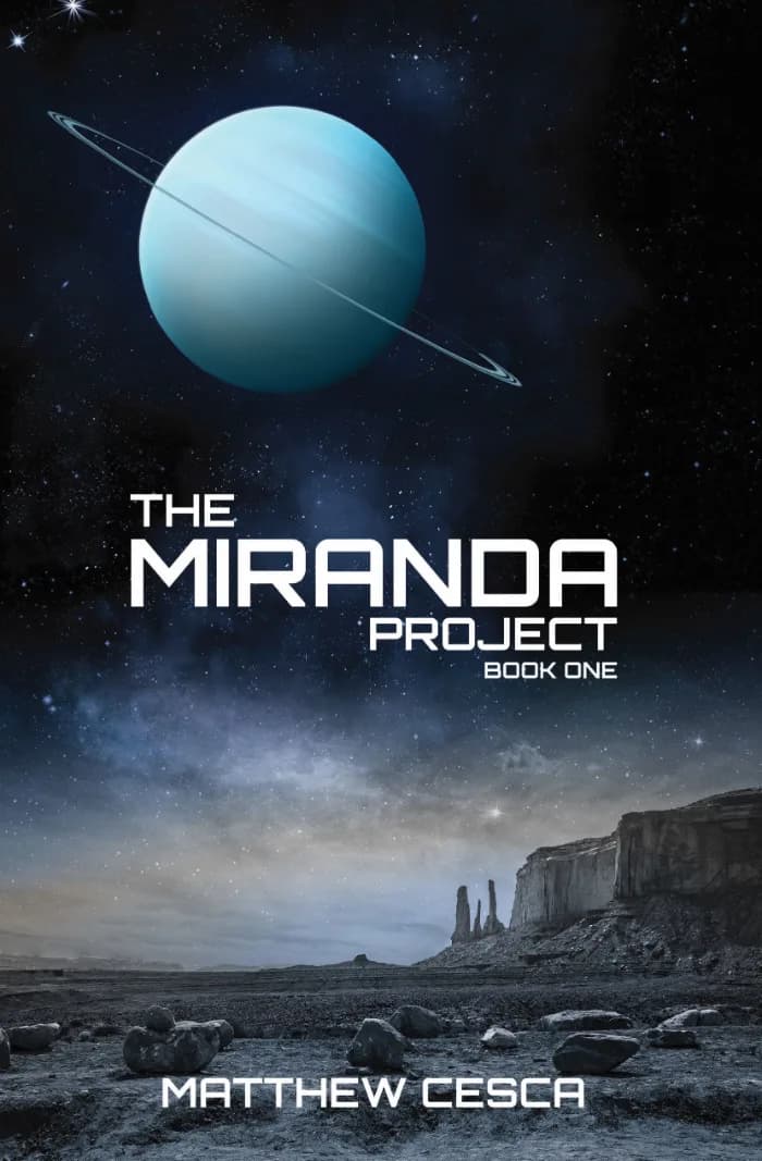 The Miranda Project by Matthew Cesca, book cover on IndieFiction