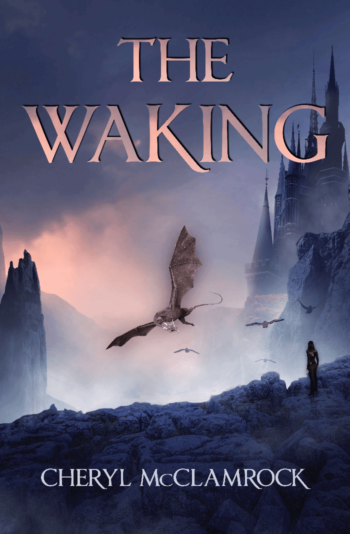 The Waking by Cheryl McClamrock, book cover on IndieFiction
