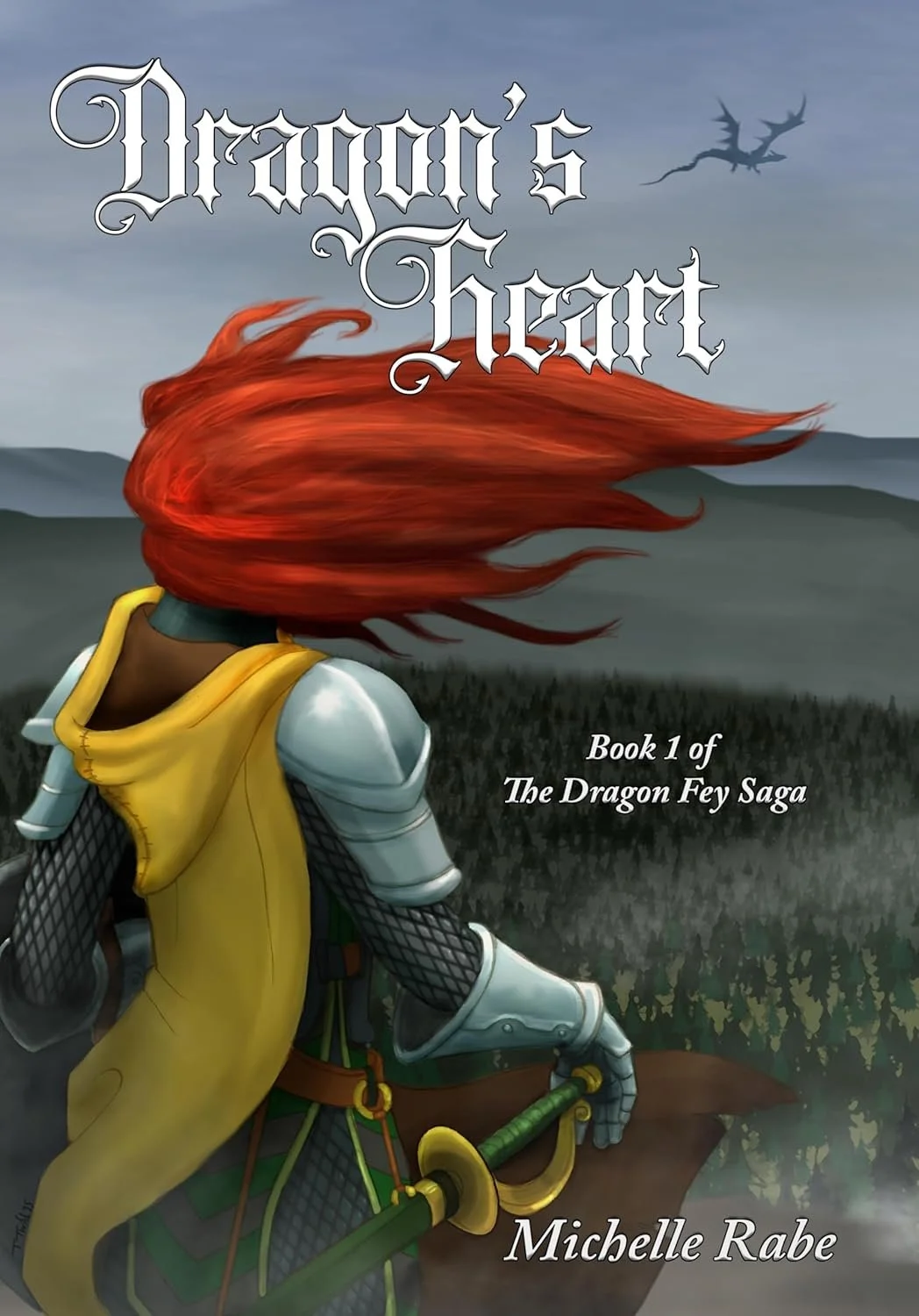 Dragon Heart by Michelle Rabe — Fantasy book cover on IndieFiction