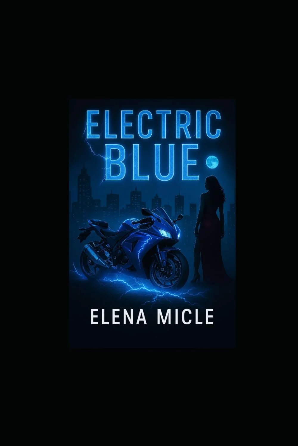 Electric Blue by Elena Micle — Science Fiction book cover on IndieFiction